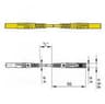 CABO TESTE MOLDADO 4MM 1M AMAR
