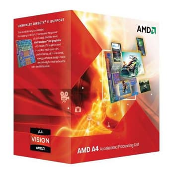 CPU AMD FM1 3300 2.5 2C2T 65W