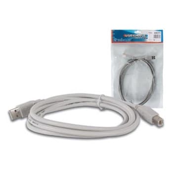 CABO USB MACHO A-MACHO B 1.80M