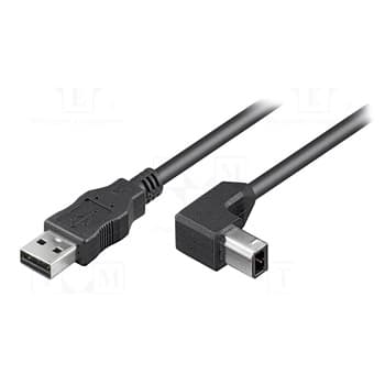 CABO USB TIPO A P/ B 1M 90 PR