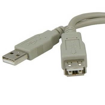 USB2.0 TIPO A > TIPO A M/F 2M