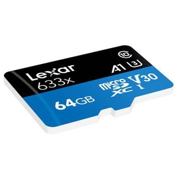 MICRO SDXC 64GB 633X LEXAR