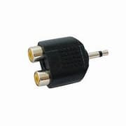 ADP.JACK 3.5 MN 2XRCA FEM