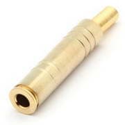 JACK 6.35MM FEMEA MONO OURO