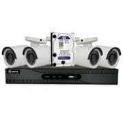 KIT CCTV 4 LENTE FIXA IR